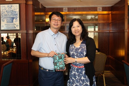 AA Ltd rep with retiring Ms Leung Mi Ling