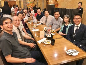 Alumni at Annual Staff Lunch