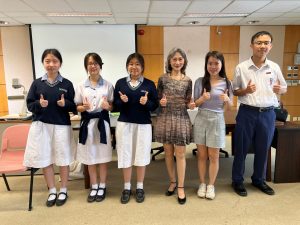 Alumni, current and former staff coaching students for the 21st Century Cup National English Speaking Competition (NESC) (Hong Kong Region) Finals 2024