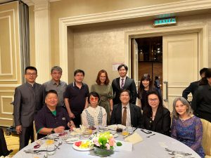 Alumni attending the F6 Graduation Dinner 2025