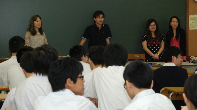 校友與中五學生分享 3 Dsc 0341 Career And Life Planning Committee