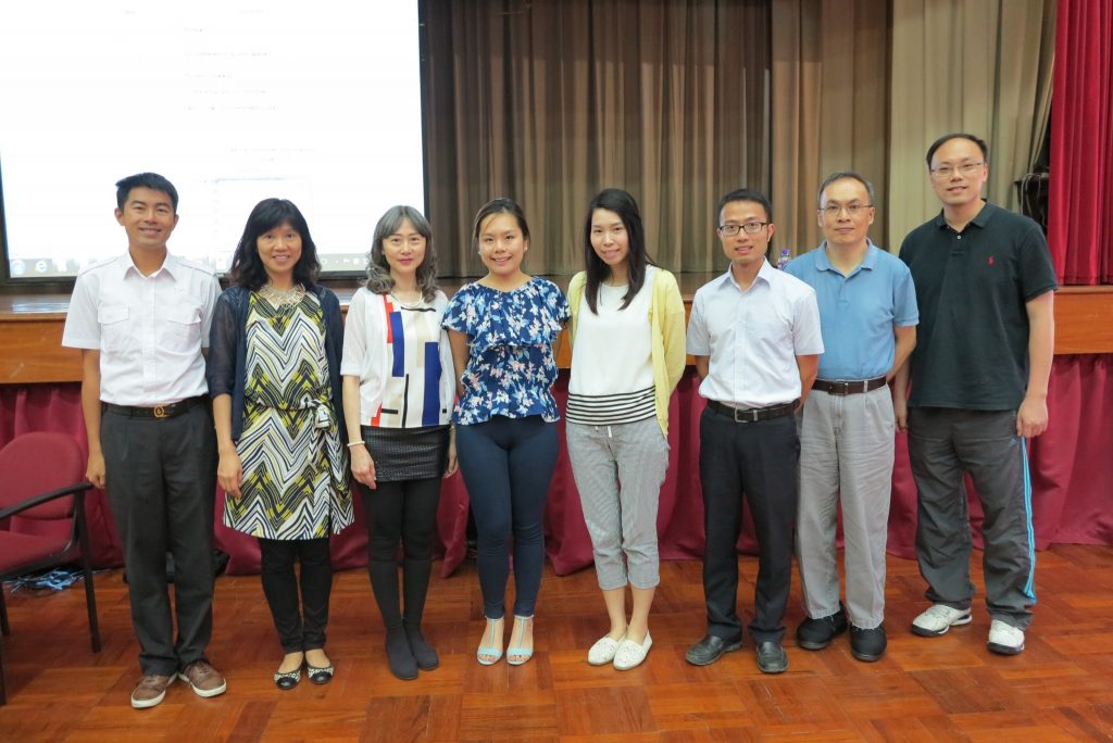 Jasper Wong, PDS Career Teachers and PS Career Teacher (third from right)