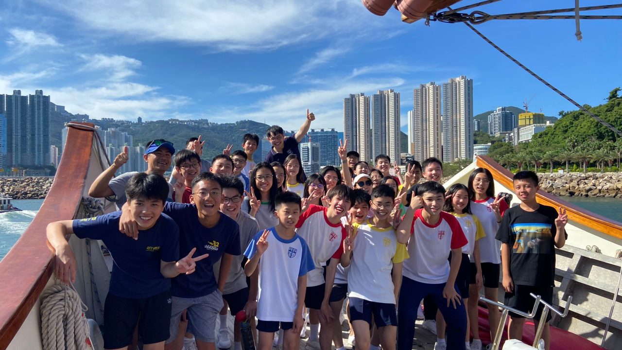 Form 1 and Form 2 Star Students Joining the Adventure-Ship Activity
