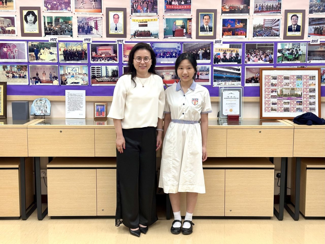 Our F.5 student advancing to the 21st Century Cup National English Speaking Competition (NESC) (Hong Kong Region) Finals 2025