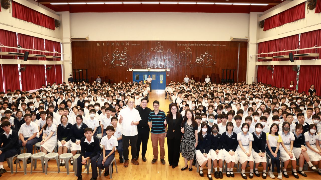 Dr. Kwan Tsz Ki Captivated TST Students with a Thought-Provoking Message