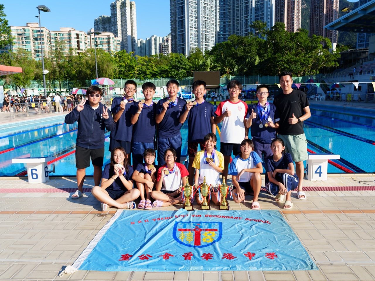 Our Swimming Team Excels at The HKSSF Shatin and Sai Kung Secondary Schools Area Committee Inter-School Swimming Championships 2025-2026