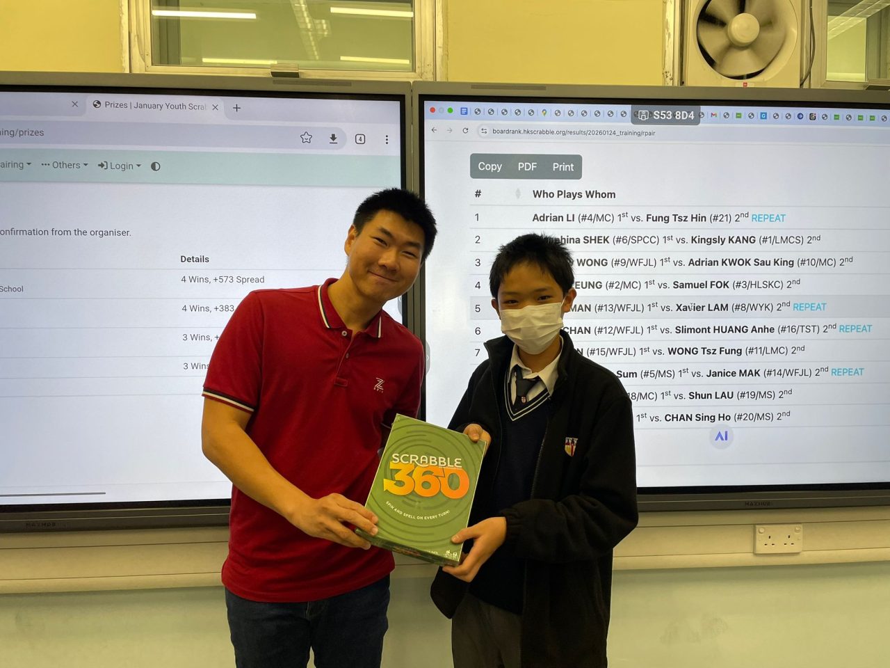 Scrabble Success: Our Students Clinched Awards at Multiple District Competitions